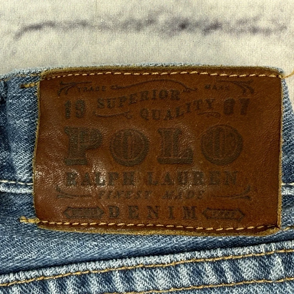 Polo‎ Ralph Lauren 867 Classic Fit Jeans Mens 40x30 Medium Wash Y2K 2012 EUC